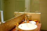 Luxury villas in Greece - Xenon Estate villa Lethe bathroom covered with murano mosaic